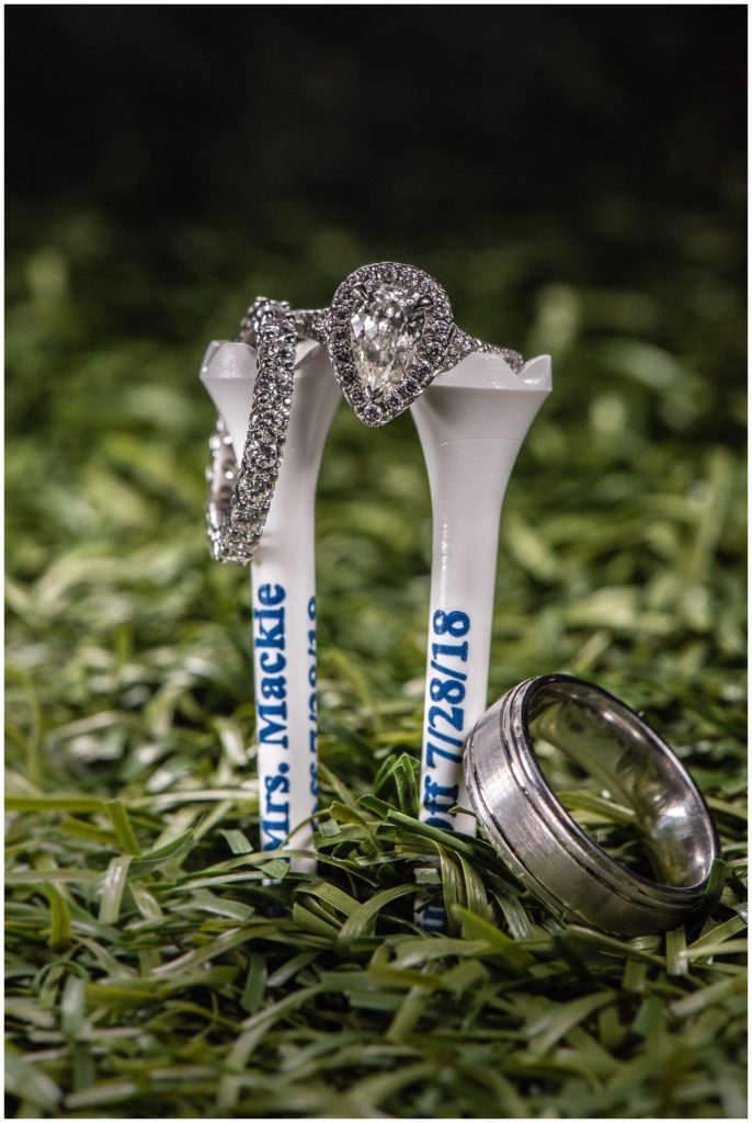 golf wedding favors